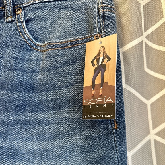 Sofia high rise skinny kick boot jeans. - Picture 5 of 10